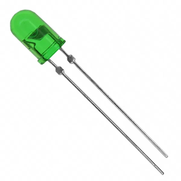 Green Led Current LED 5 mm Green Color – AT Electronics