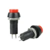 Push Switch On/Off Self-Lock 12mm 2pin