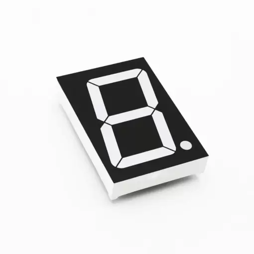Single Digit 7-Segment Red Led Display Common Anode 2.3 inch
