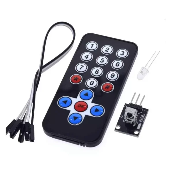 Infrared Remote Control and Receiver – AT Electronics